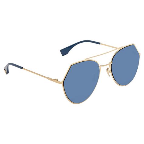 Fendi FF 0194/S 000552A Eyeline Women's Sunglasses 